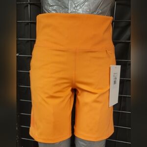 Spyder - Womens - Follow Me Trek Shorts - Medium, Orange, fitted